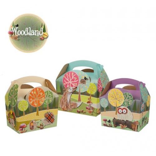 250 x Colpac Woodland Printed Meal Boxes 