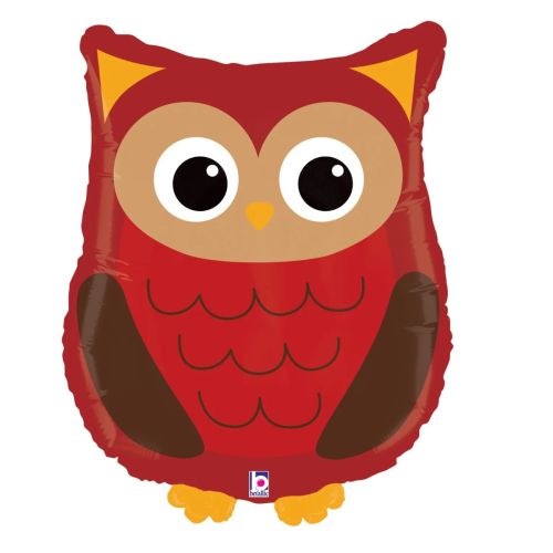 Owl Supershape Foil Balloon