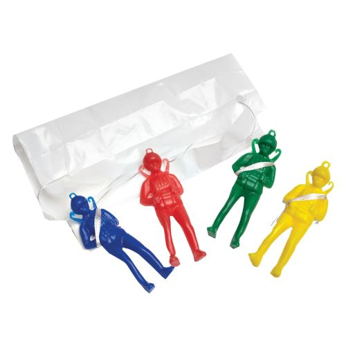 4 Parachute Men Toys