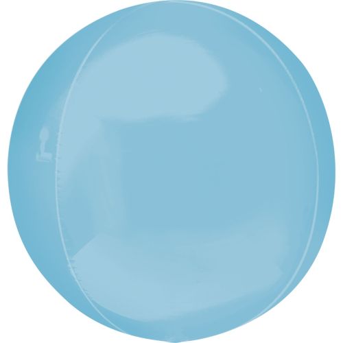 Metallic Pastel Blue 3D Orbz Foil Balloon 