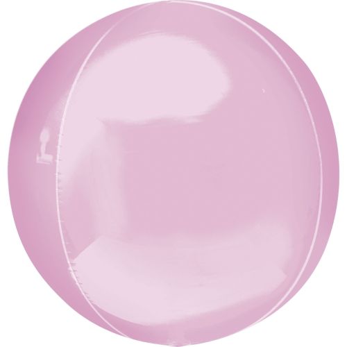 Metallic Pastel Pink 3D Orbz Foil Balloon