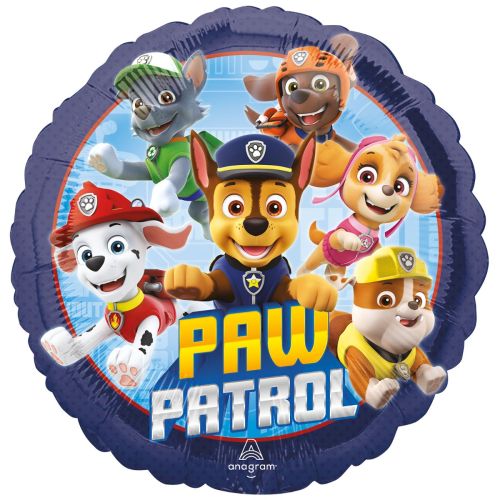 Paw Patrol Round Standard Foil Balloon