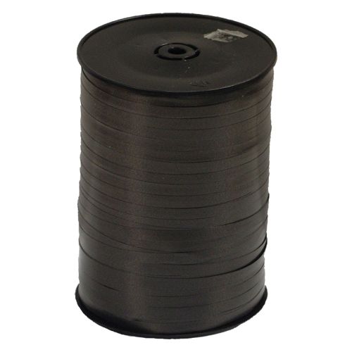 500m Matte Colour Curling Ribbon Reels-Black