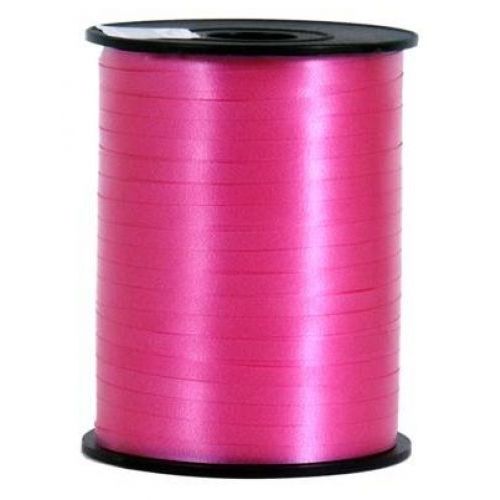 500m Matte Colour Curling Ribbon Reels-Hot Pink