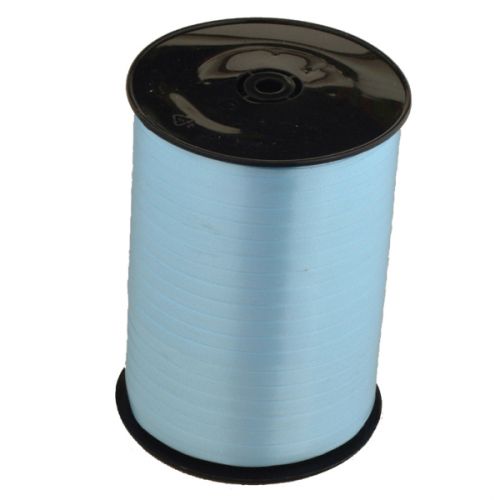 500m Matte Colour Curling Ribbon Reels-Baby Blue