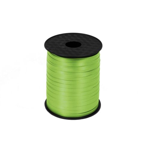 500m Matte Colour Curling Ribbon Reels-Lime Green
