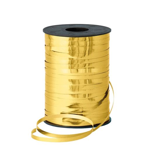 250m Metallic Gold Curling Ribbon Reels