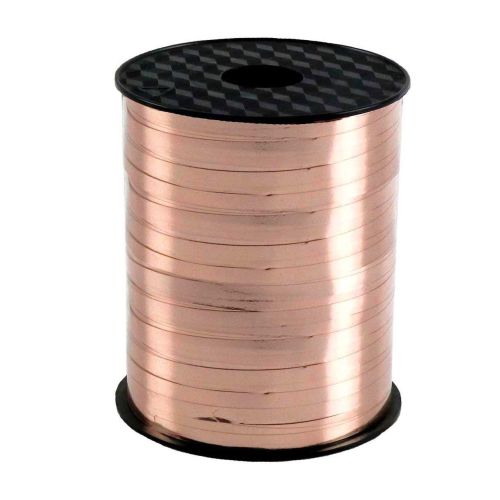 230m Metallic Rose Gold Curling Ribbon Reels