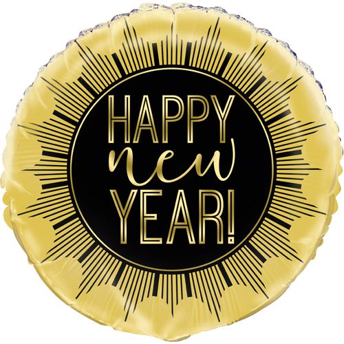 Roaring New Year Foil Balloon