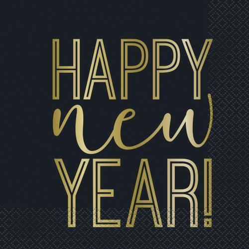 16 x Roaring New Year Napkins