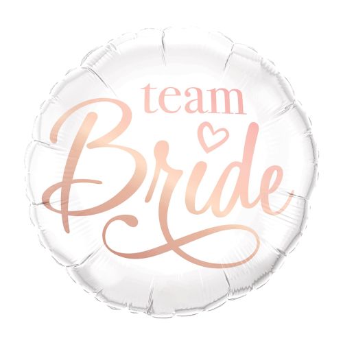 Team Bride Foil Balloon