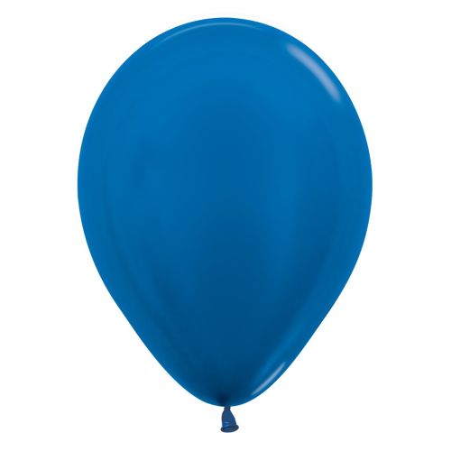 Sempertex 12" Latex Balloons-Royal Blue