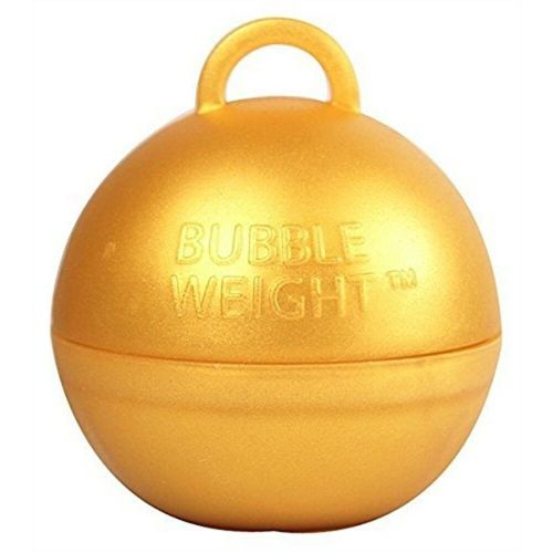 Metallic Gold Bubble Balloon Weight