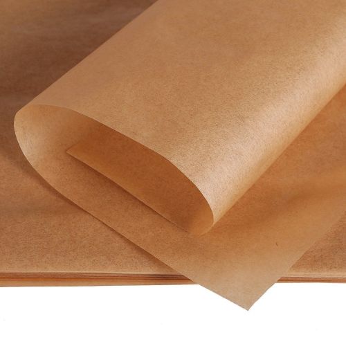480 x Brown 18 x 30" Silicone Treated Greaseproof Paper Sheets