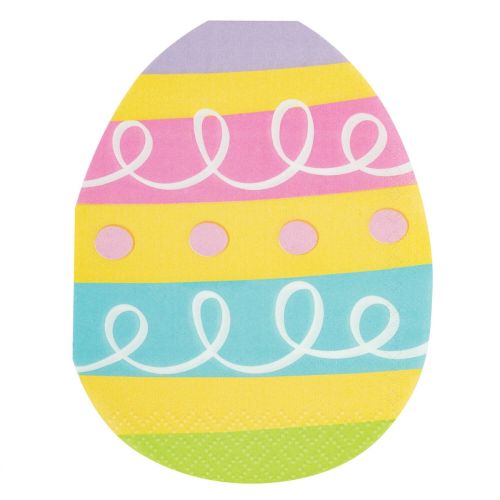 16 x Easter Egg Napkins 