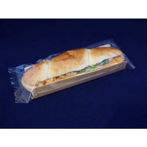1000 x 12" Baguette Packaging Kits - Bags, Kraft Brown U Cards and Stickers