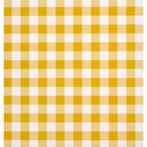 Gingham Duplex Paper Food Wrap-Yellow