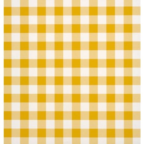 Gingham Duplex Paper Food Wrap-Yellow