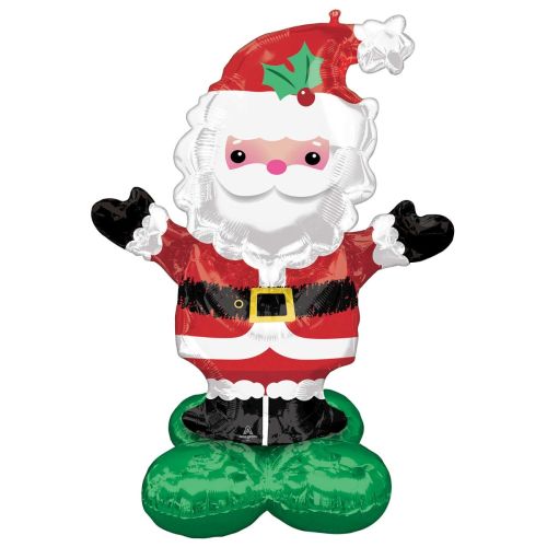 Large Santa Airloonz Foil Balloon