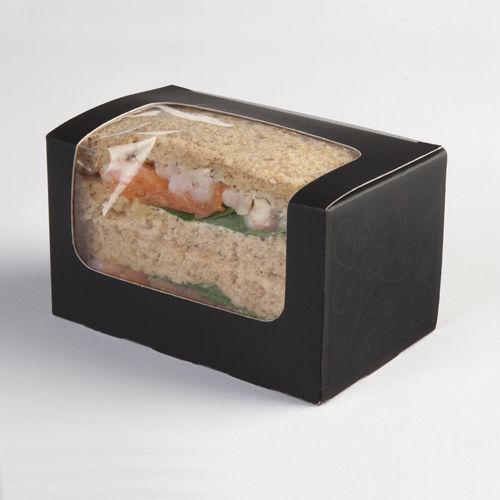 500 x Colpac Biodegradable Elegance Rectangular Cut Sandwich Packs