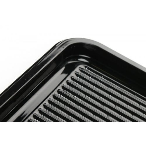 10 x Reusable Black Plastic Buffet Platter Bases - Large
