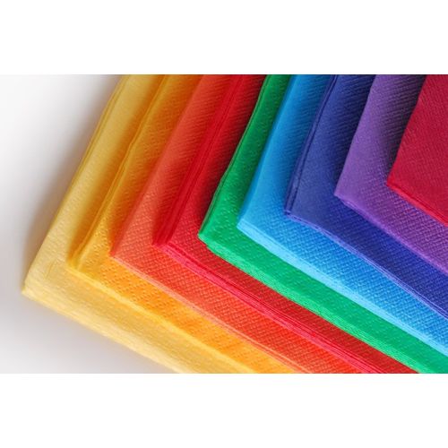 13" 2 Ply Vibrant Coloured Napkins Pack 