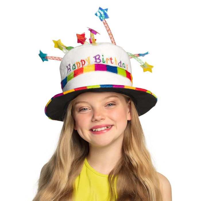 Child s Rainbow Pie Happy Birthday Hat