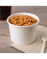 Heavy Duty White Paper Soup Tubs - Multiple Sizes (Pack of 500)