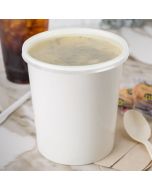 Plastic Lids For Heavy Duty Paper Soup Tubs (Pack of 500)