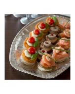 Oval Foil Buffet Platters