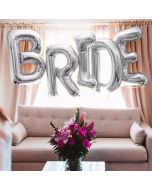 Large 34" Silver Foil Letter Balloons