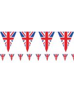 10m Union Jack Great Britain Paper Flag Bunting