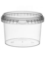 Round Tamper Evident Containers and Lids - Multiple Sizes
