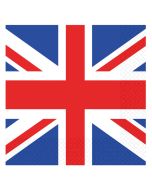 16 x Union Jack Flag Paper Luncheon Napkins