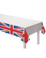 Union Jack Flag Paper Rectangular Tablecover