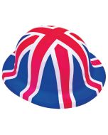 Great Britain Union Jack Flag Plastic Bowler Hat