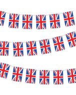 10m Union Jack Great Britain Plastic Flag Bunting