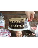 Clear Polypropylene Cake Collar for Large Cakes