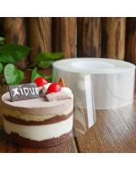 Clear Polypropylene Cake Collar Roll