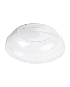Dome Lid for Kraft Brown & Black Ice Cream Tubs