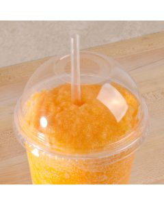 50 x PET Dome Lids for PET Smoothie Cups