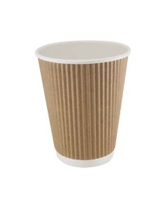 Ripple Triple Wall Hot Drink Cups - Multiple Sizes