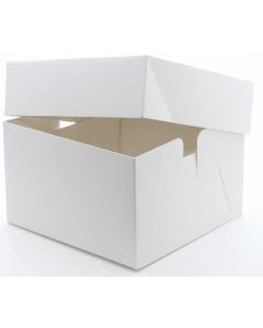 Tall Card Cake Boxes with Separate Lids