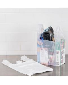 Lightweight Plastic Vest Carrier Bags