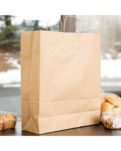 320 x 420 x 140mm Paper Twist Handle Carrier Bags