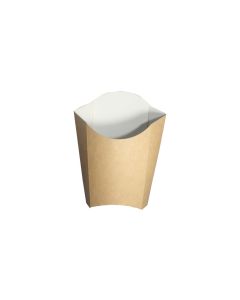 Kraft Card Chip Scoops - Multiple Sizes (Pack of 500)