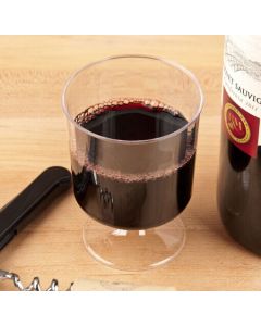 Mini Plastic Wine Goblets - Multiple Sizes