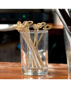 Knotted Wooden Food Skewers (Pack of 100 )