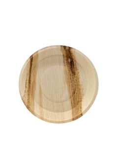 Round Biodegradable Palm Leaf Plates - Multiple Sizes