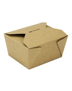 Kraft Card Takeaway Food Boxes - Multiple Sizes
